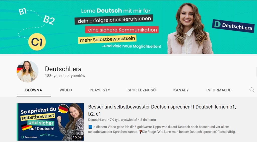 1 1024x567 - 5 najlepszych kanałów niemieckojęzycznych do nauki gramatyki na YouTube